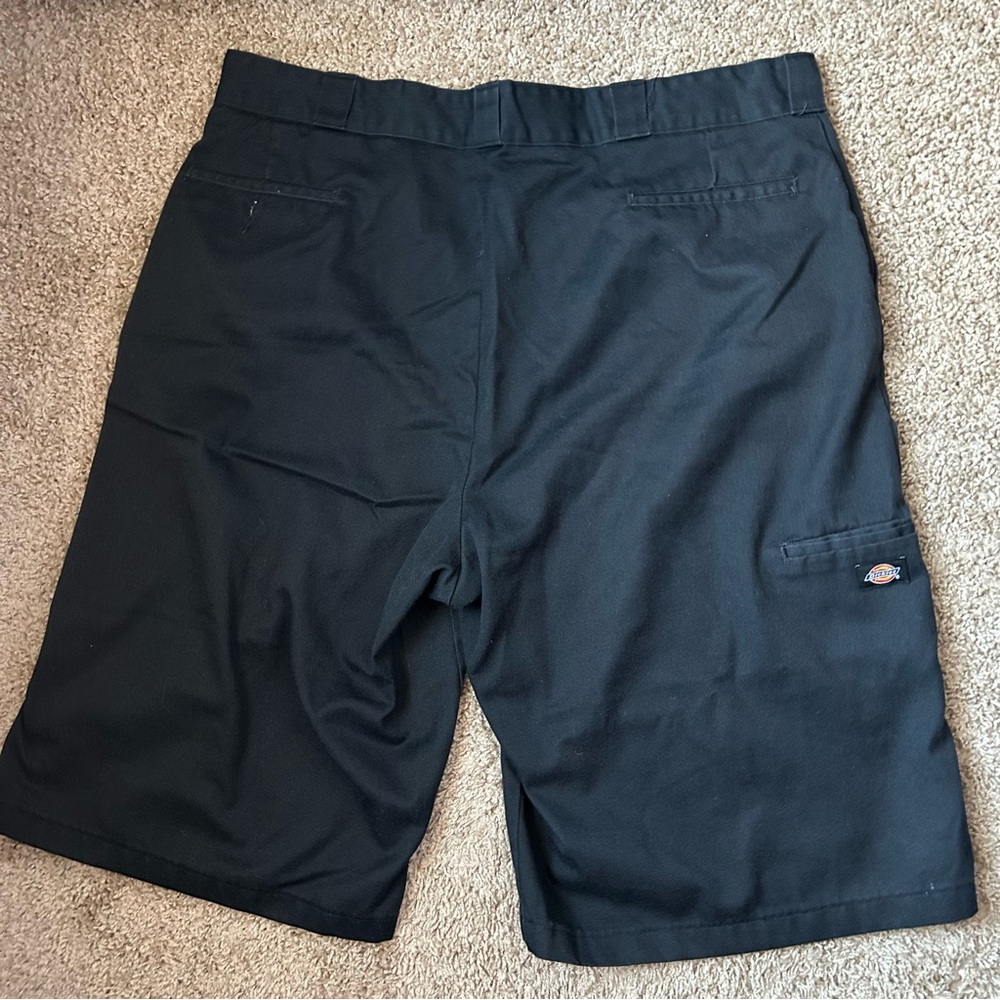 Dickies Black Flat Front Men's Shorts